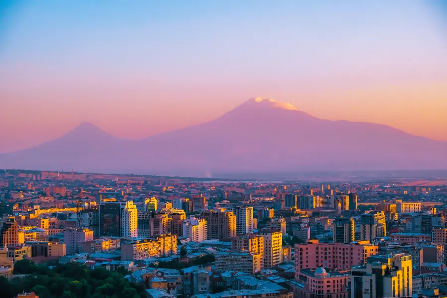 Armenia Eid Package 2026 Yerevan skyline with Mount Ararat