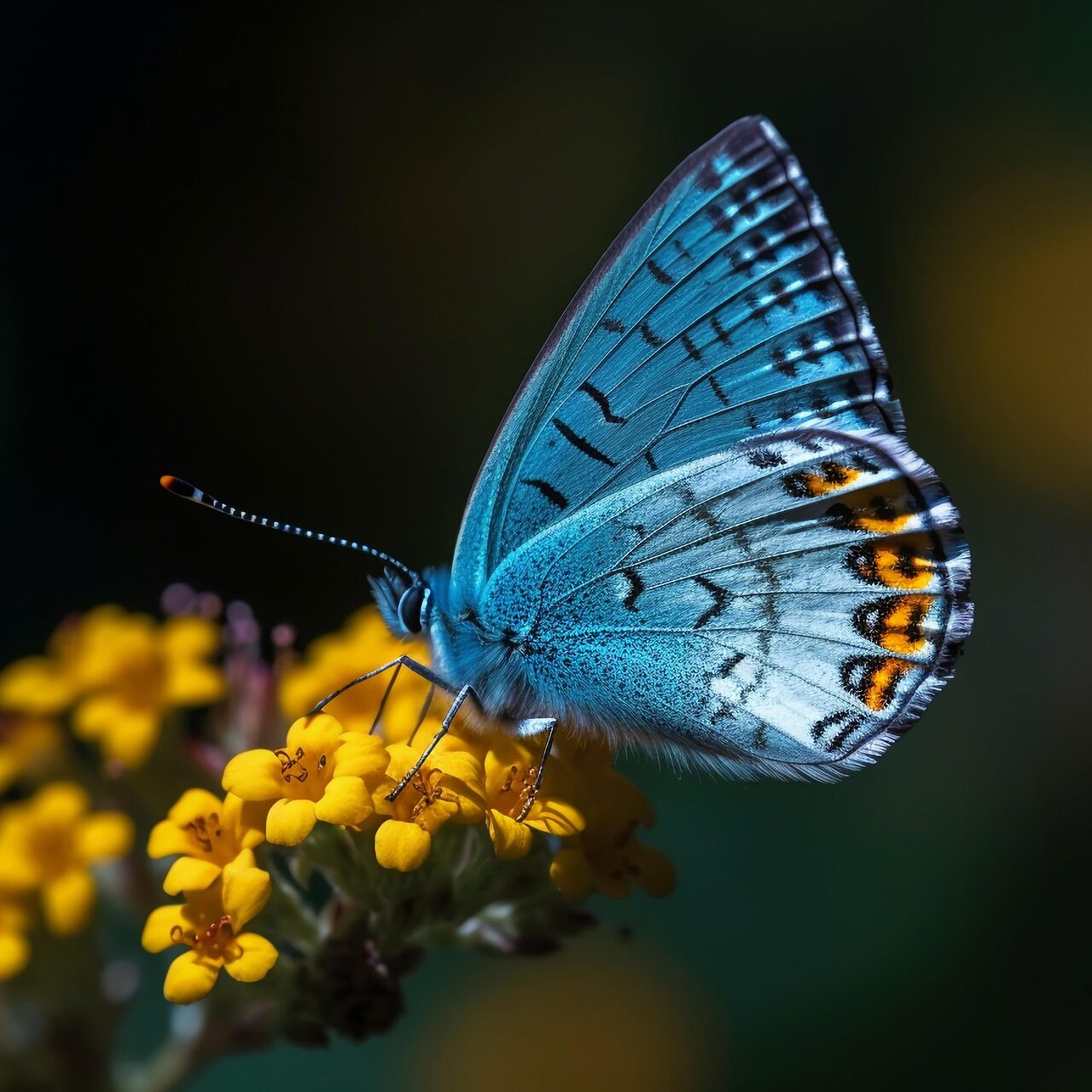 Butterfly Garden Abu Dhabi butterfly on flower thumbnail