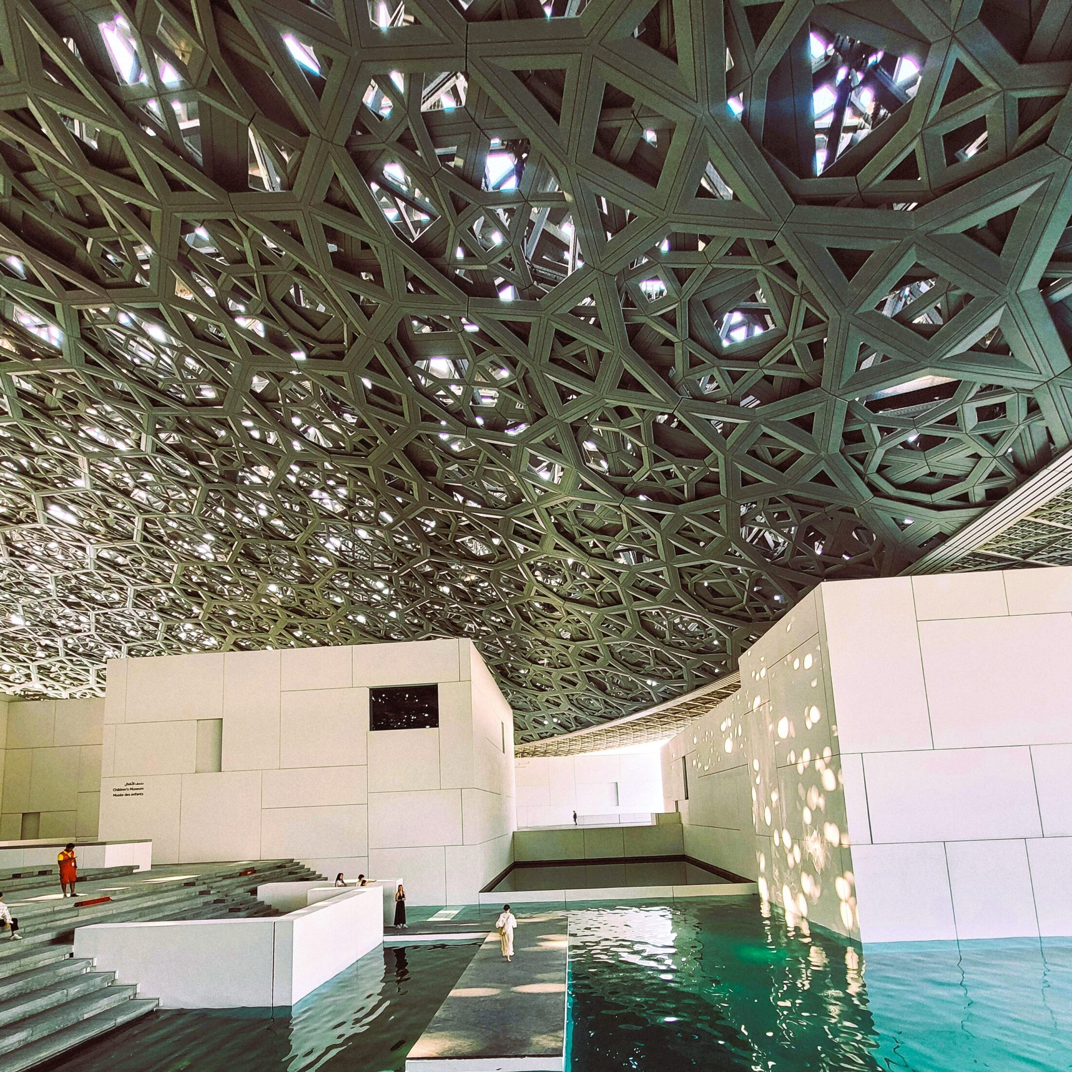 Louvre Abu Dhabi museum dome architecture