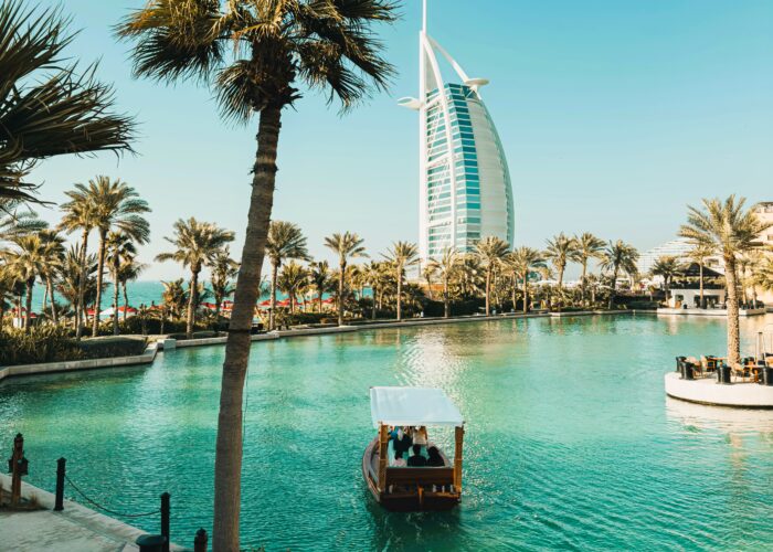 First-time visitors exploring Dubai city attractions