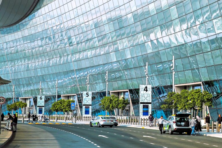 UAE visa on arrival for Indian travelers at a UAE international airport